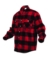 BRAWNY SHIRT PLAID BUTN RD/BK 2X